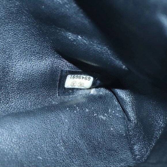 CHANEL Shoulder Bag Velor Gold Multicolor CC Auth 120922 - Picture 12 of 15